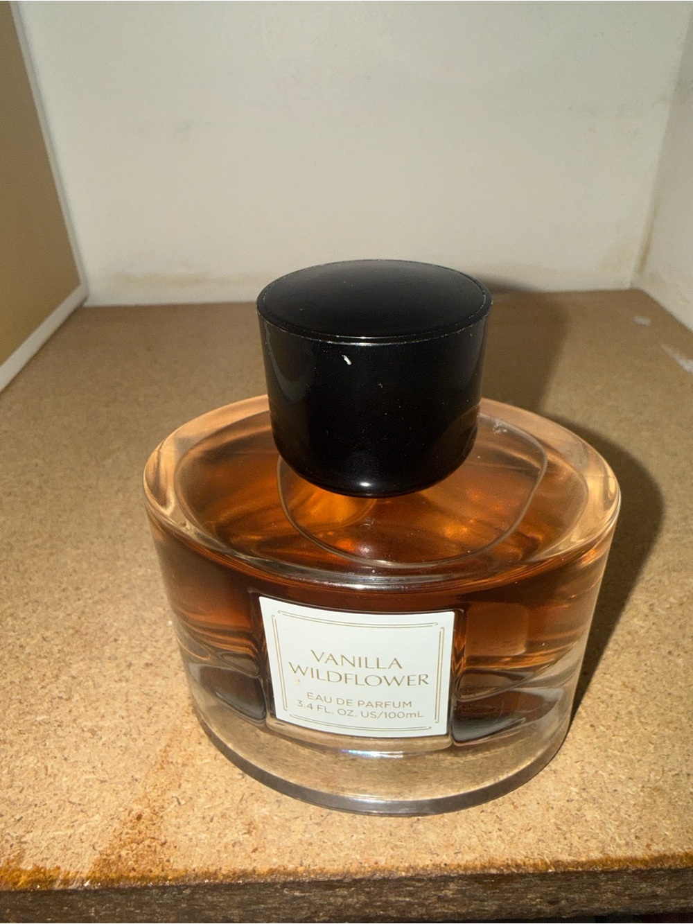 Wildflowers Vanilla Wildflower Perfume Bottle - Amber & Black